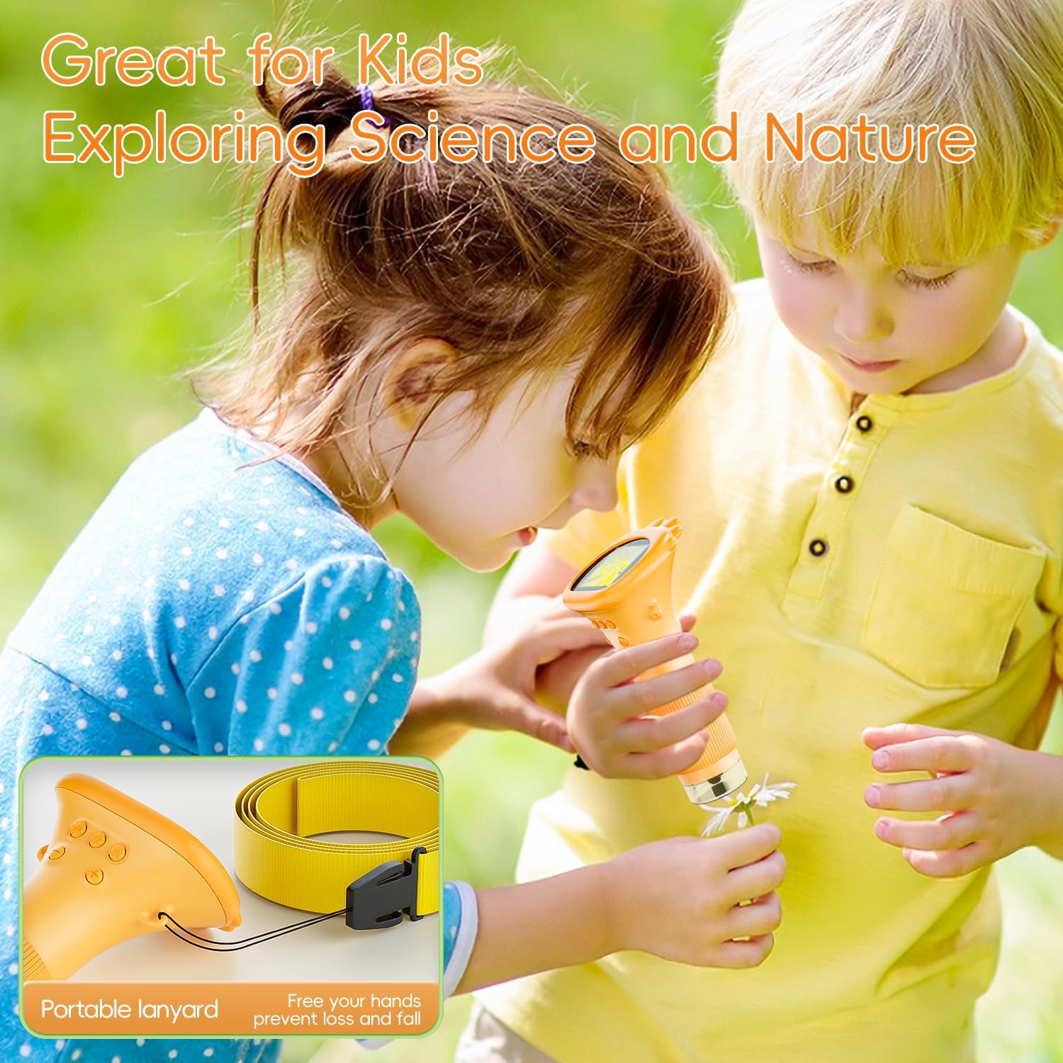 Portable Mini Electronic Microscope For Kids