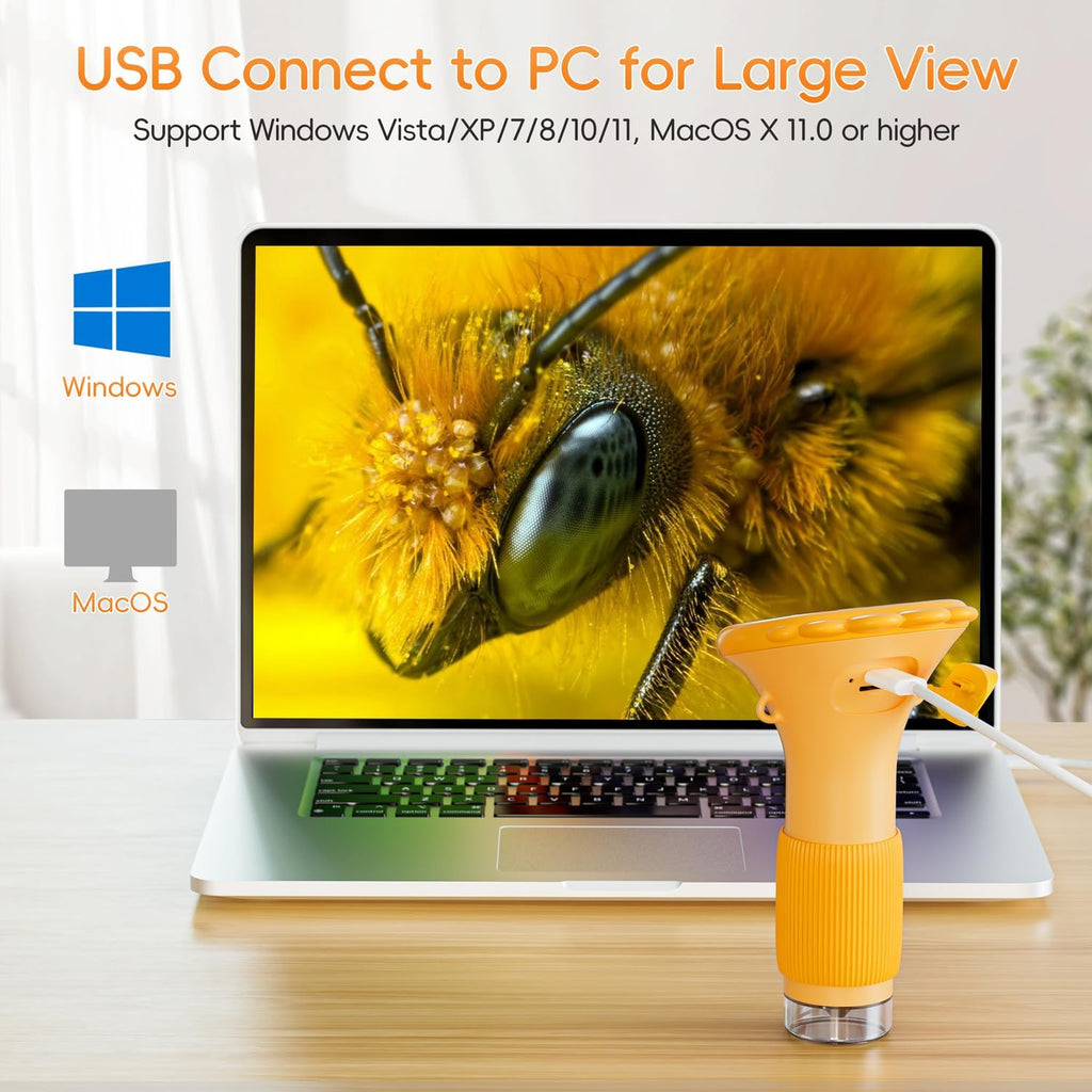 Portable Mini Electronic Microscope For Kids