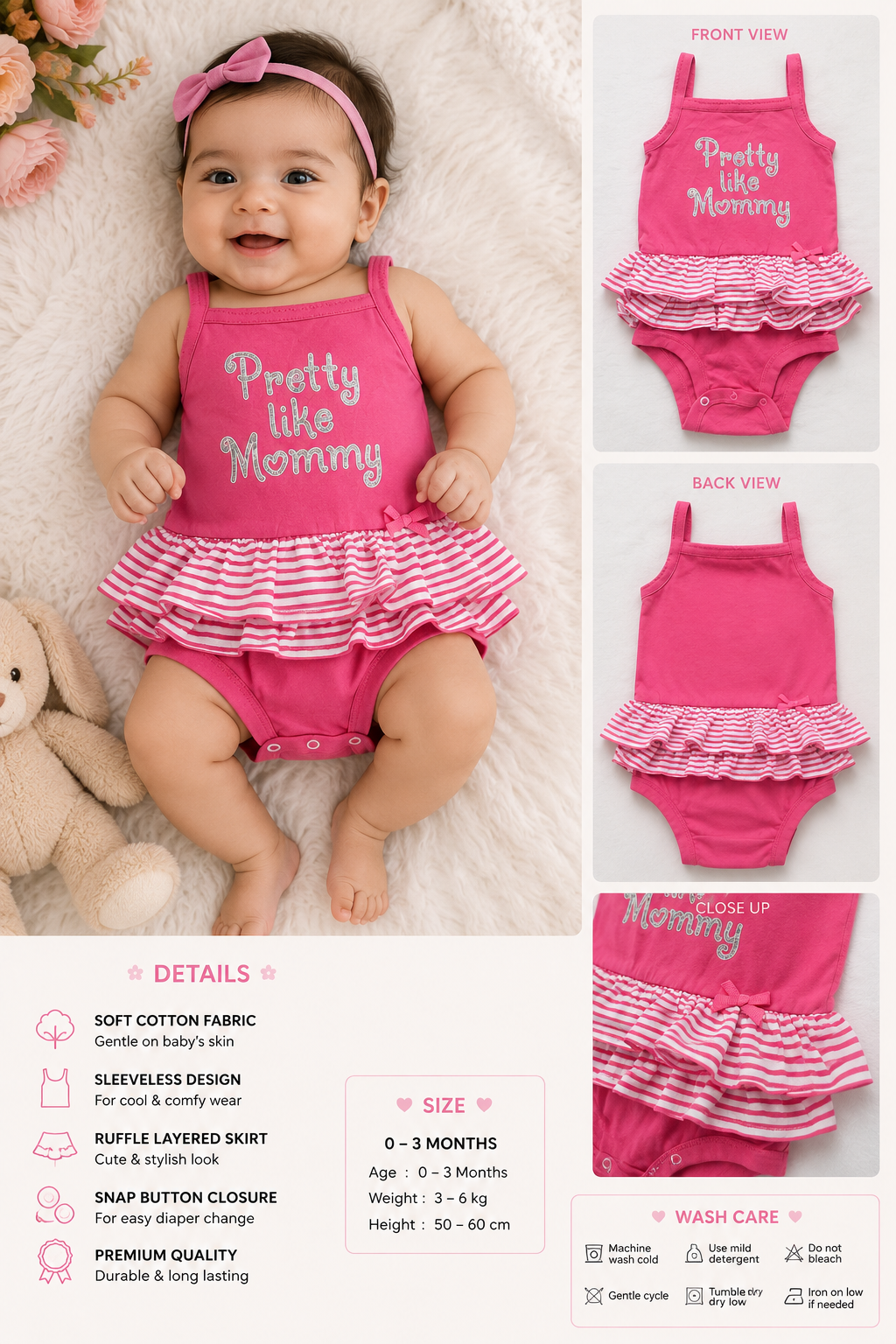Cute baby wear