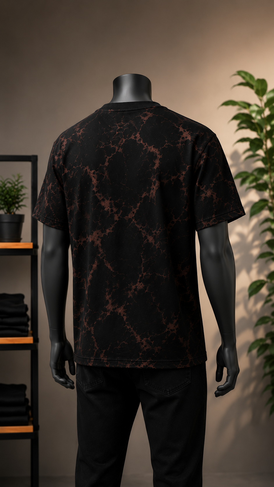 BRAND Men's T-shirt 100% cotton fabric