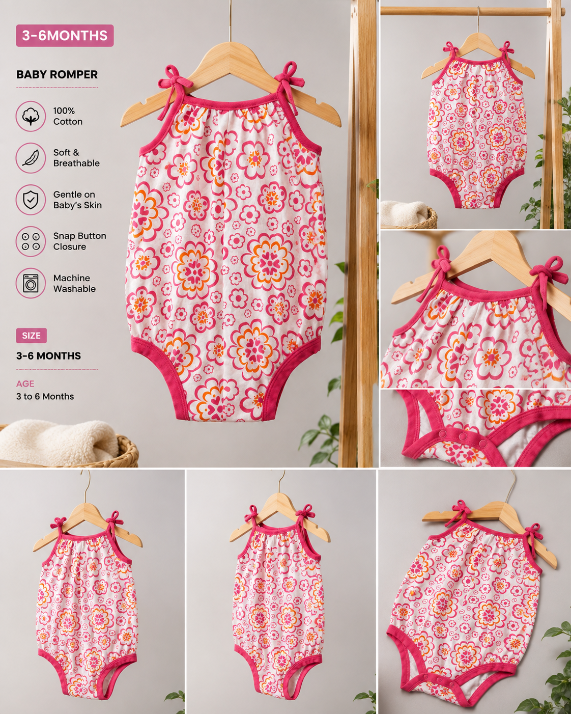 Baby Girl Romper