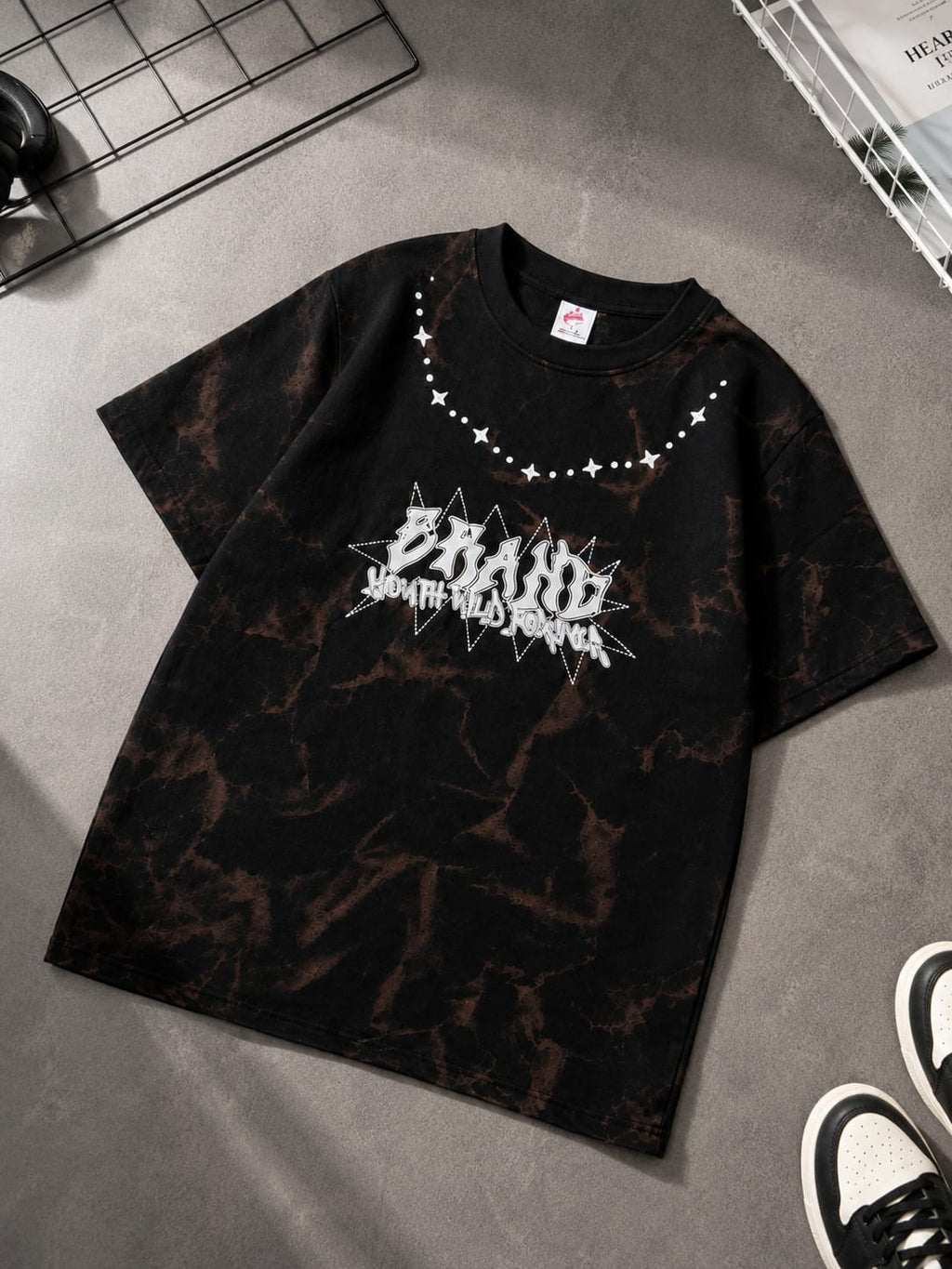 BRAND Men's T-shirt 100% cotton fabric