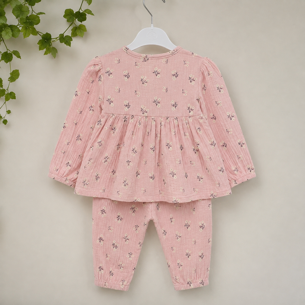 Peach Pant and Top set