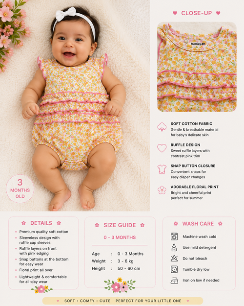 Baby floral dress