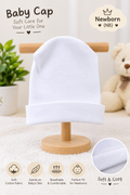 Baby white cap
