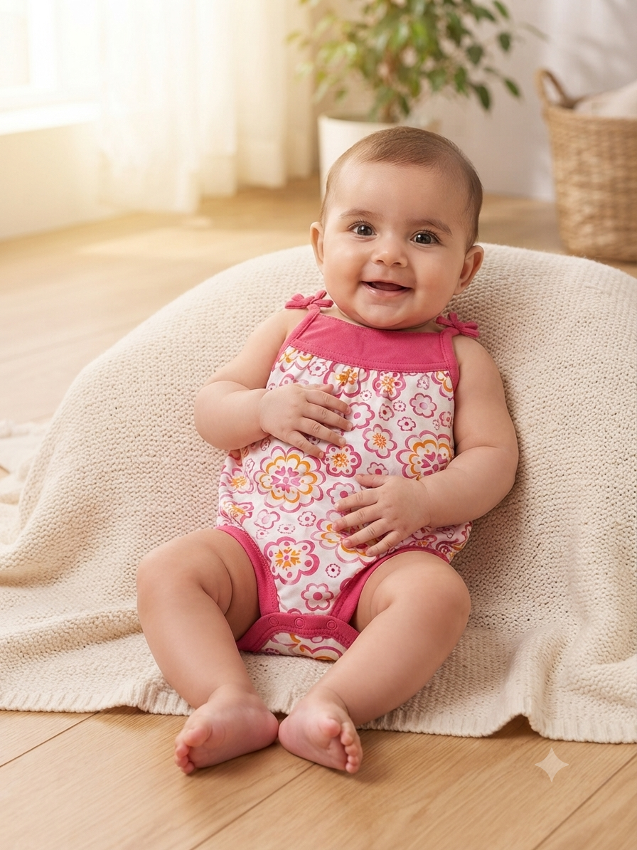 Baby Girl Romper